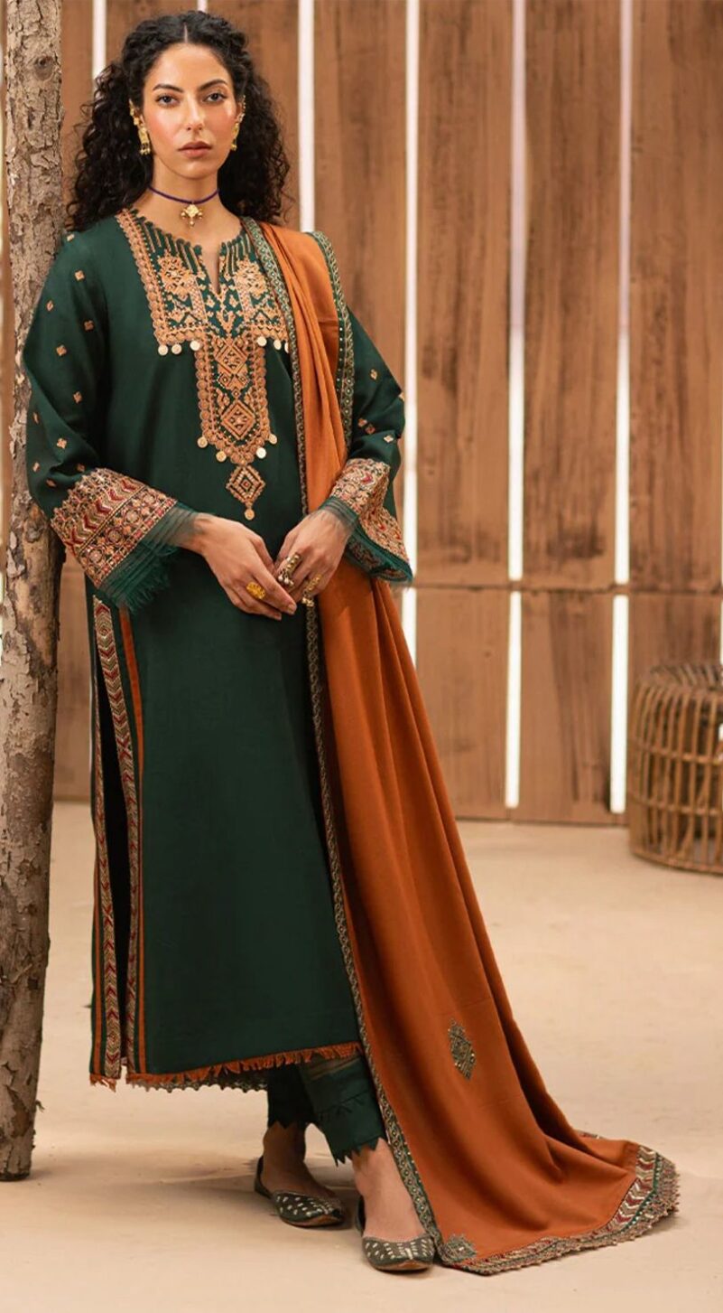 3 PC ZARQASH SUMMER COLLECTION - Image 3