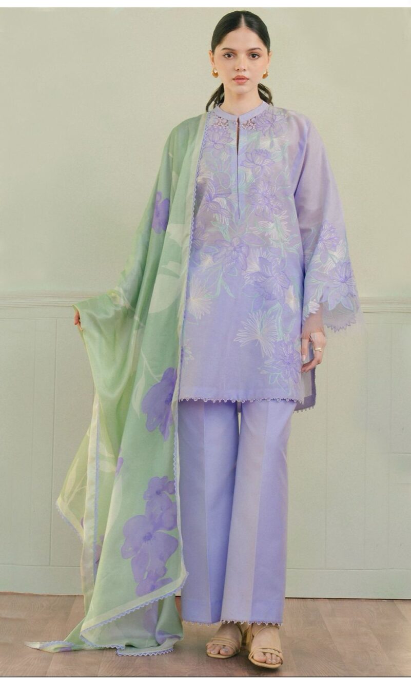 3 PC  Zarashahjahan Luxury collection - Image 3