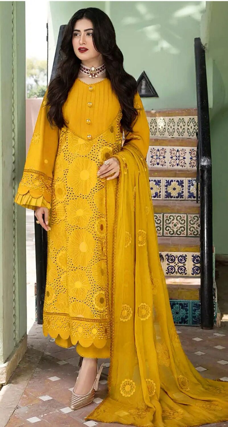 3 PC Mahnoor Summer collection - Image 3