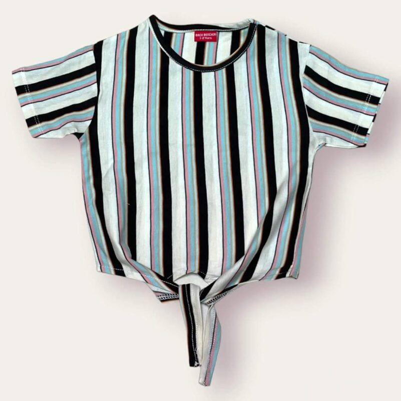 Monochrome Harmony Stripes Tee