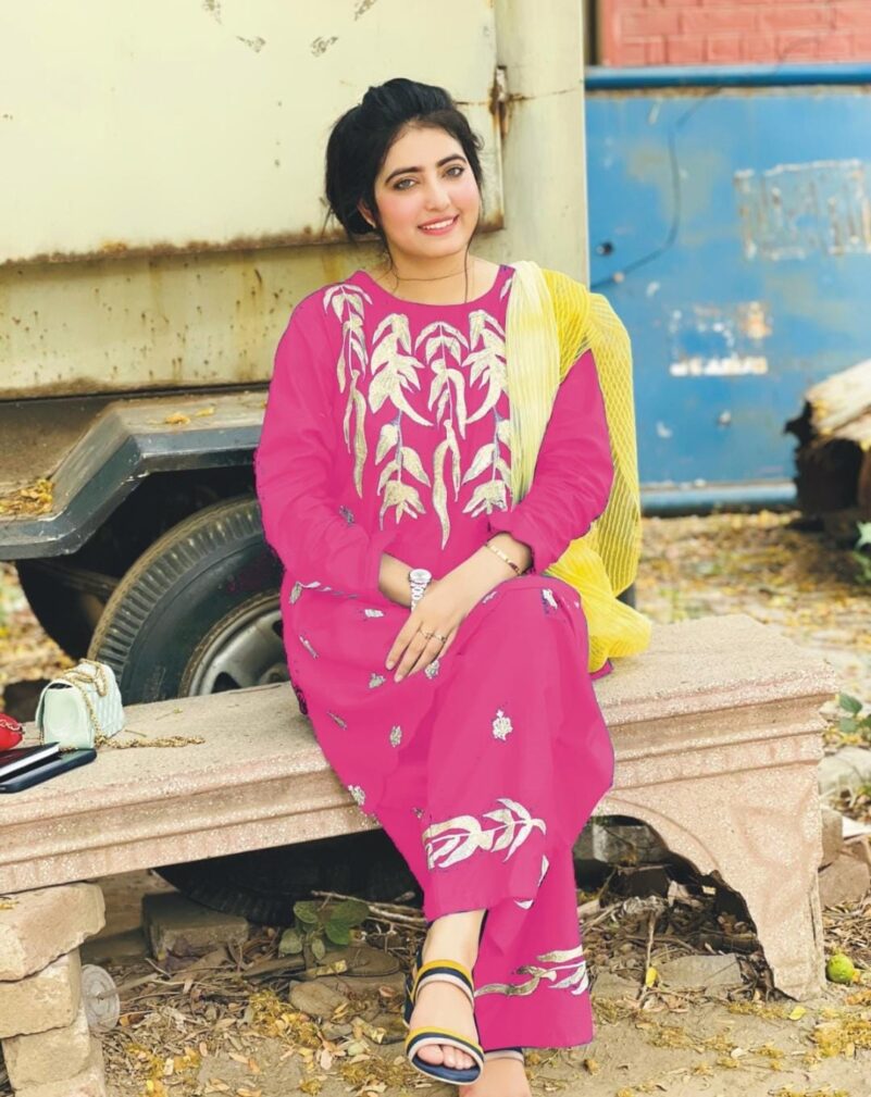 2025 Summer Collection stitched 2pcs suit - Image 5