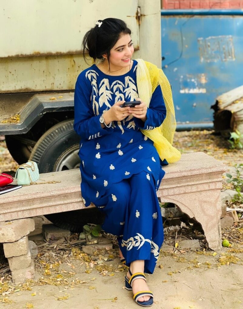 2025 Summer Collection stitched 2pcs suit - Image 4